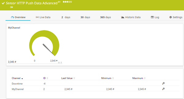HTTP Push Data Advanced Sensor HTTP Push Data Advanced Sensor