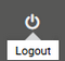 PRTG Main Menu: Logout Button PRTG Main Menu: Logout Button