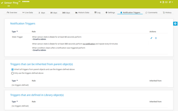 Example of Notification Trigger Settings Example of Notification Trigger Settings